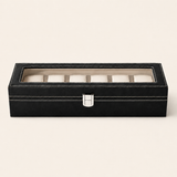 Happy Otter Vault 6-slot watch case organizer