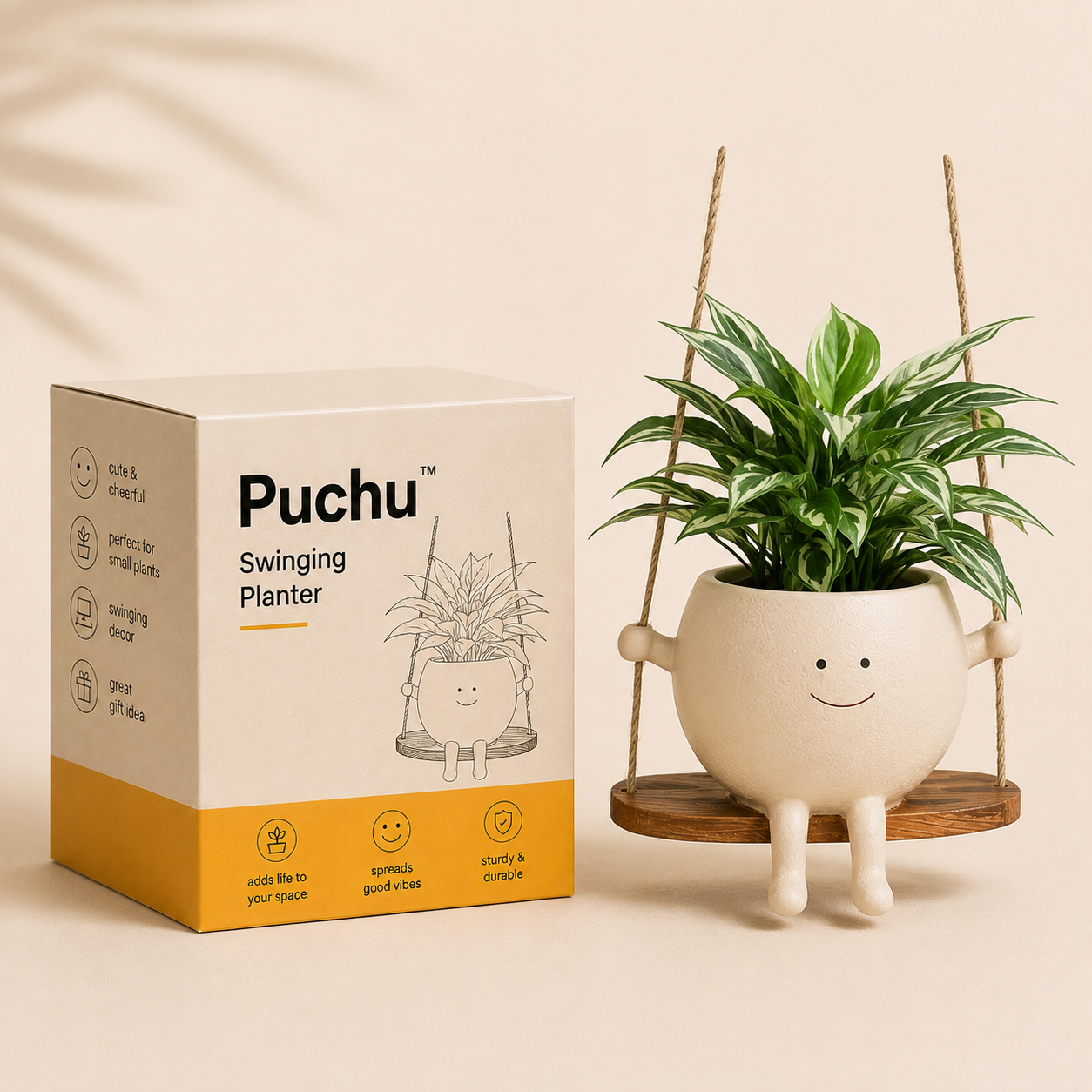 Puchu™ | Swinging Planter