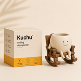 Kuchu™ | Smiling Desk Planter