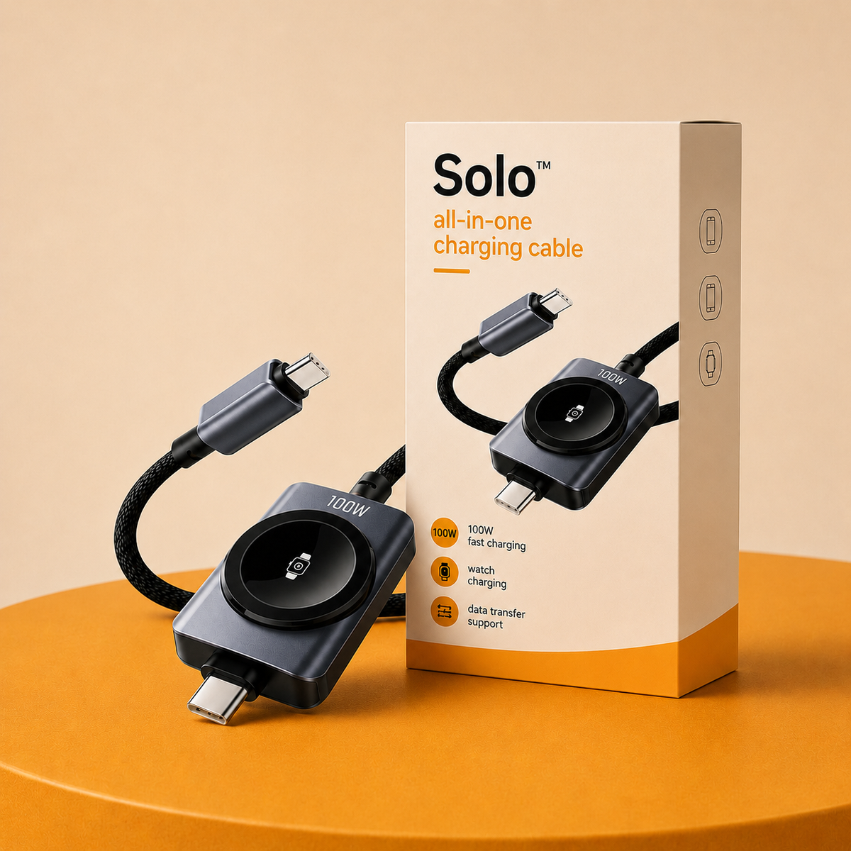 Solo™ | All-in-One Charging Cable