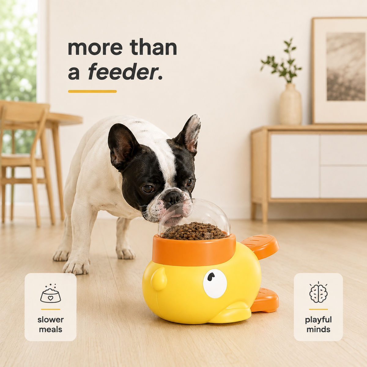 Quackers™ | Slow Feeder