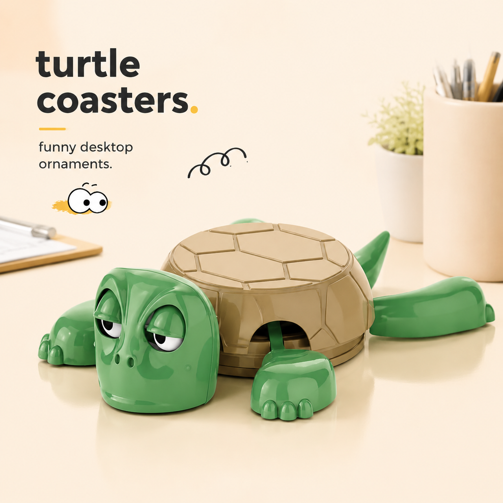 Shelly™ | Tortoise Coaster