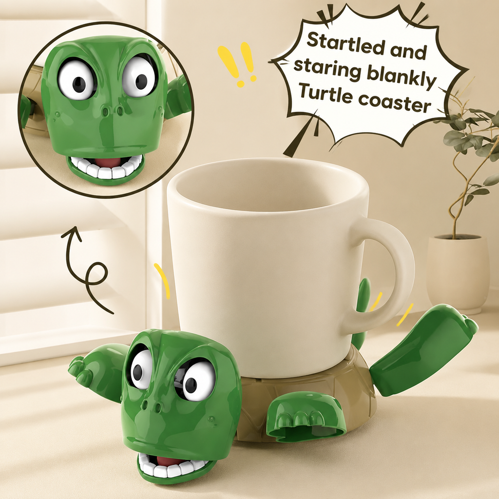Shelly™ | Tortoise Coaster