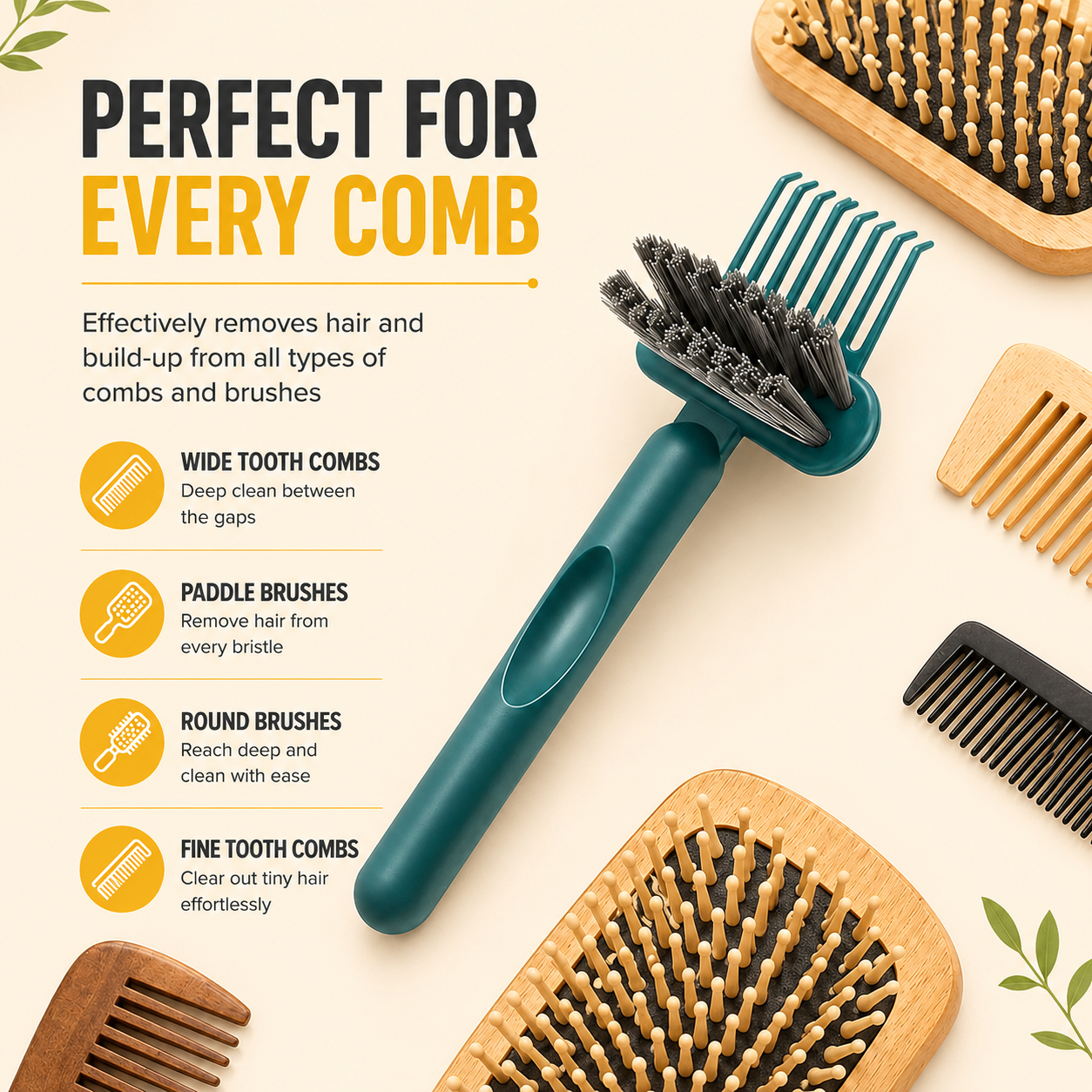 Preen™ | Hair Brush Cleaner