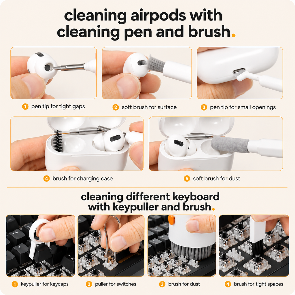 Dusty™ | 20-in-1 Cleaning Kit