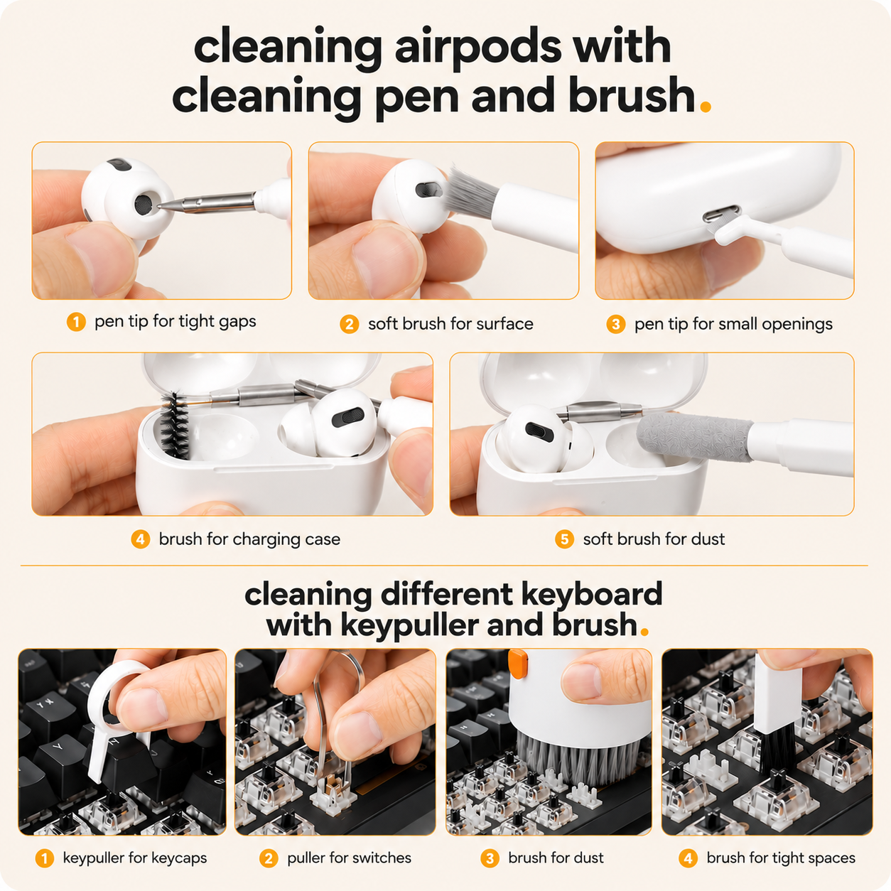 Dusty™ | 20-in-1 Cleaning Kit