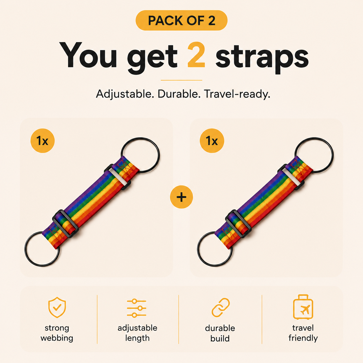 Travo™ | Luggage Strap
