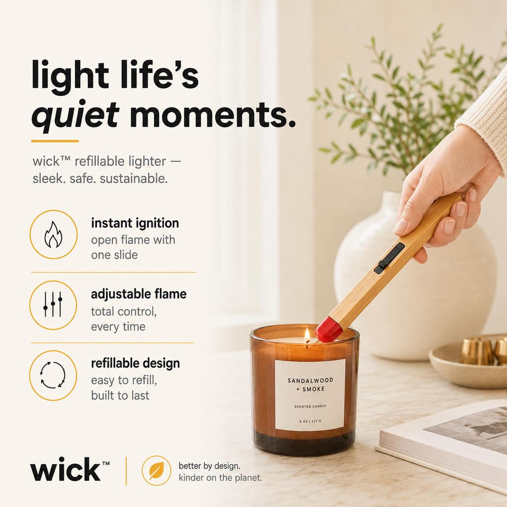 Wick™ | Refillable Lighter