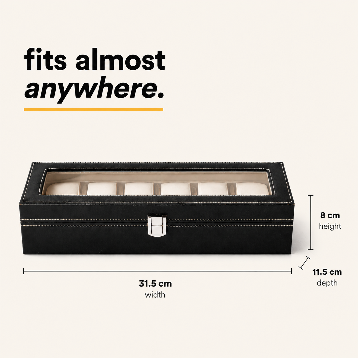 Vault™ | 6-Slot Watch Case