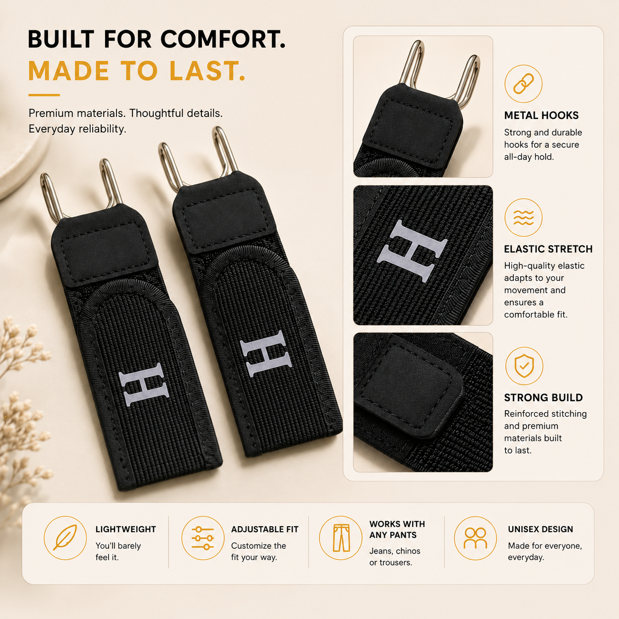 Comfe™ | No-Buckle Belt