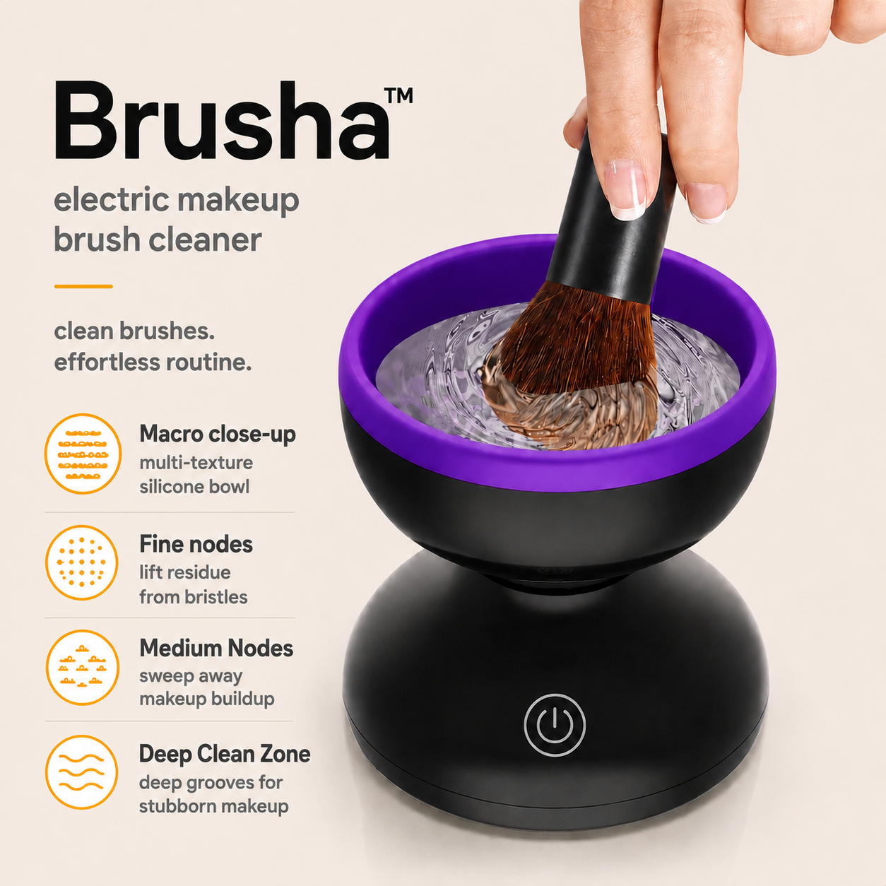 Brusha™ | Makeup Brush Cleaner