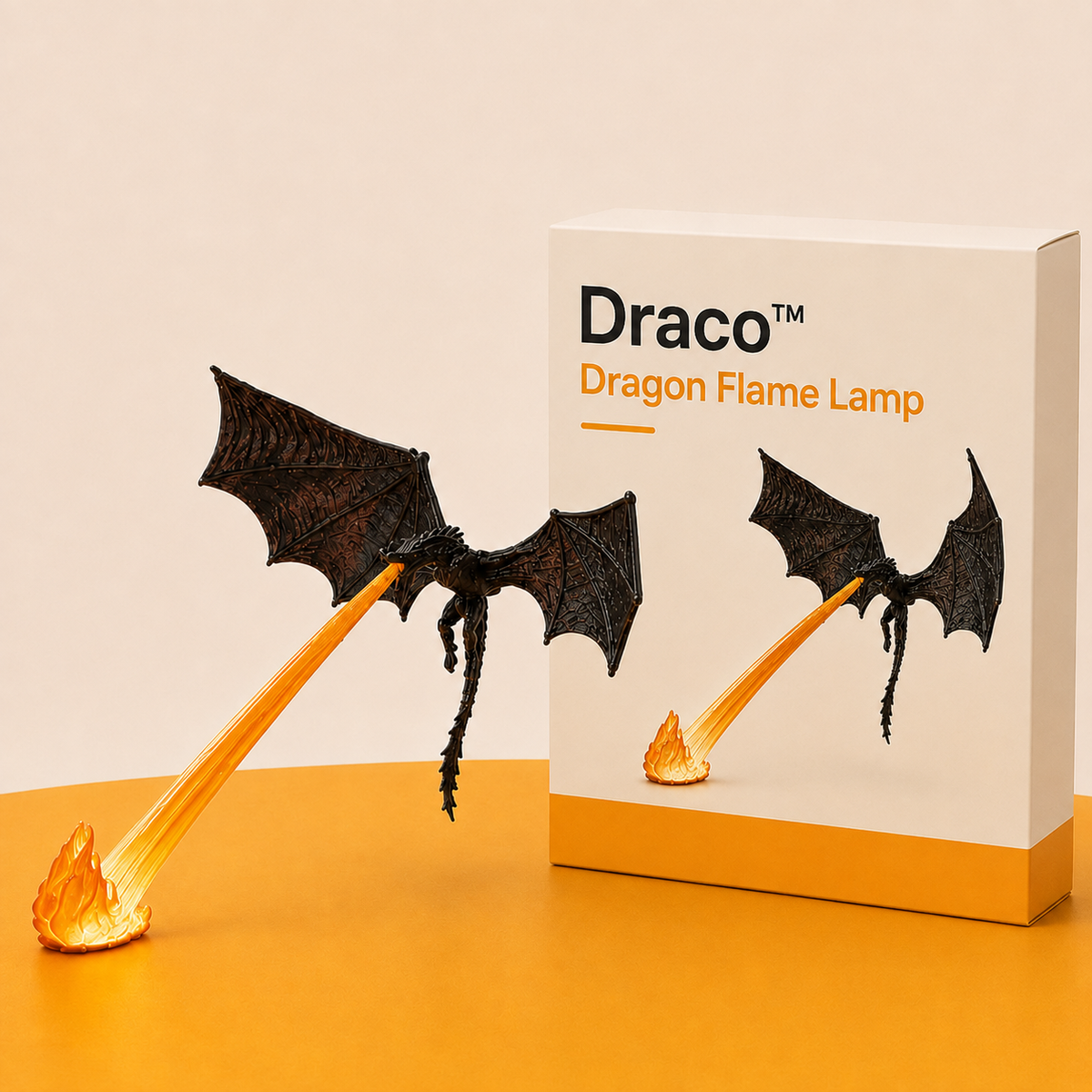 Draco | Dragon Flame Lamp
