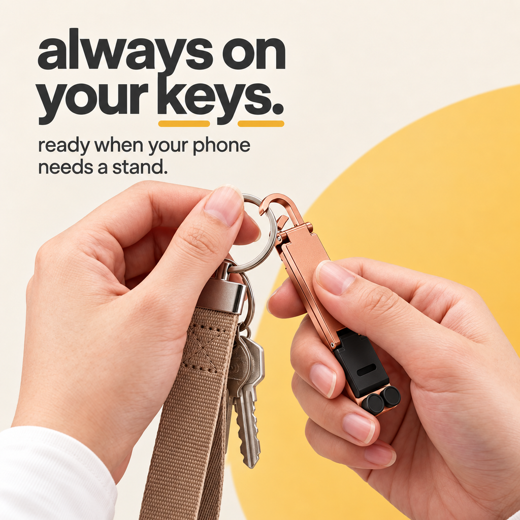 Klik™ | Keychain Phone Stand