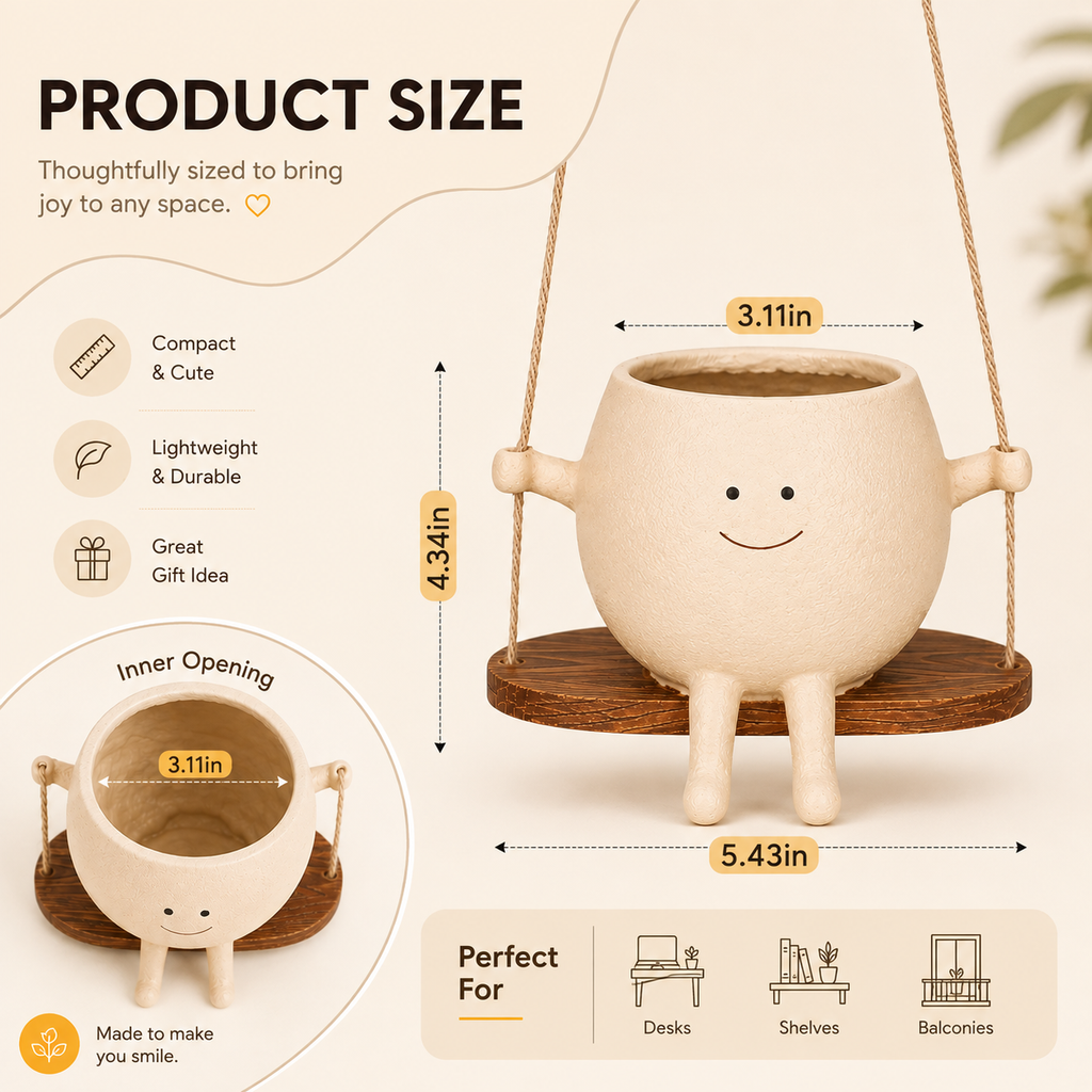 Puchu™ | Swinging Planter