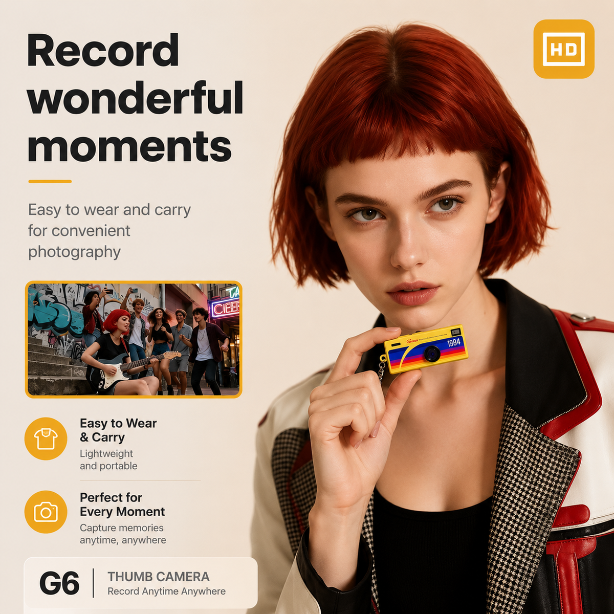 Reelo™ | Clip-On Camera