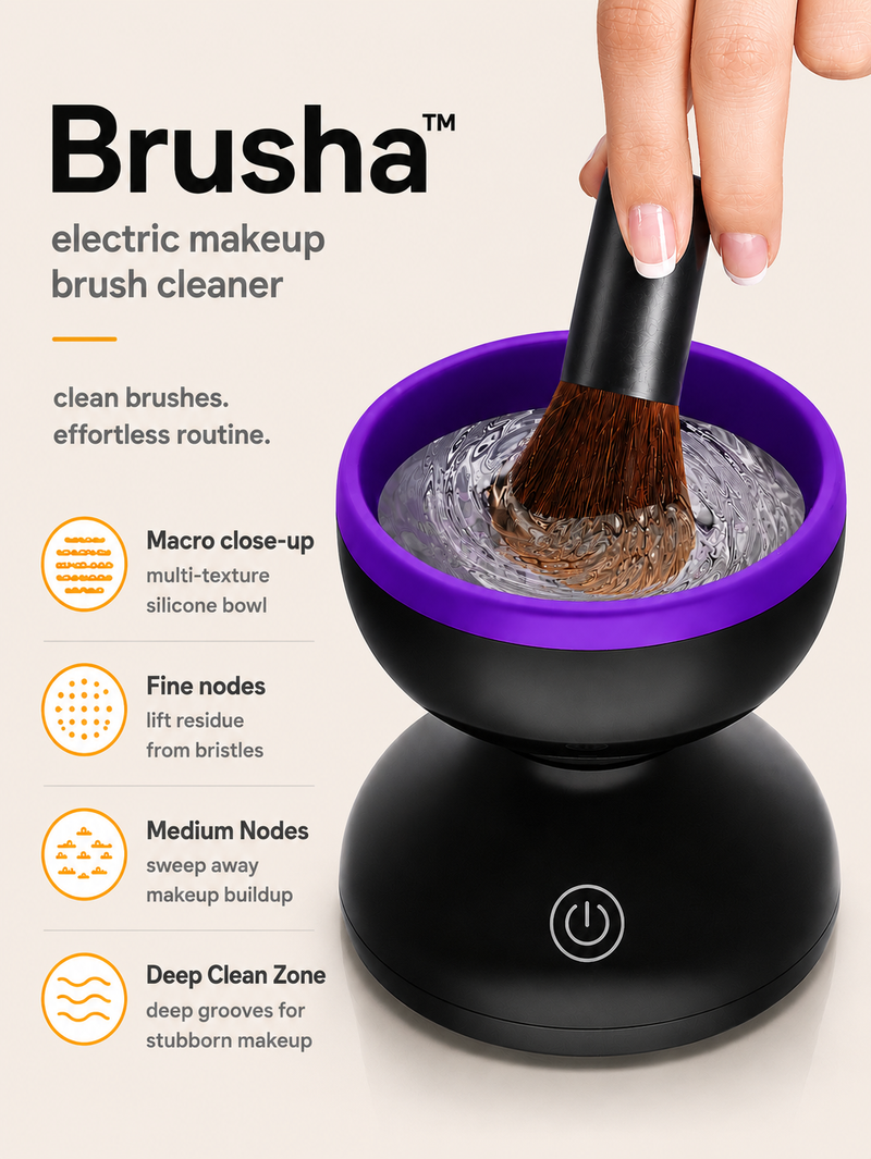 Brusha™ | Makeup Brush Cleaner