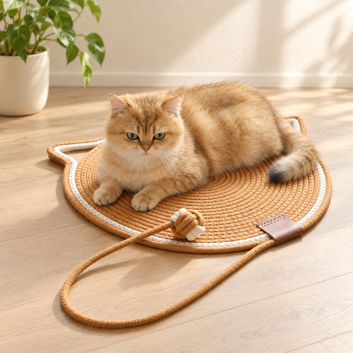 Clawsy™ | Cat Scratcher Mat