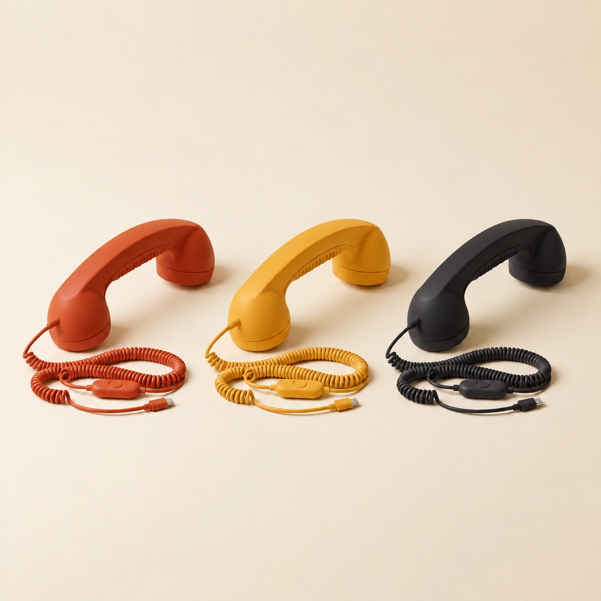 Hullo™ | Retro USB-C Handset