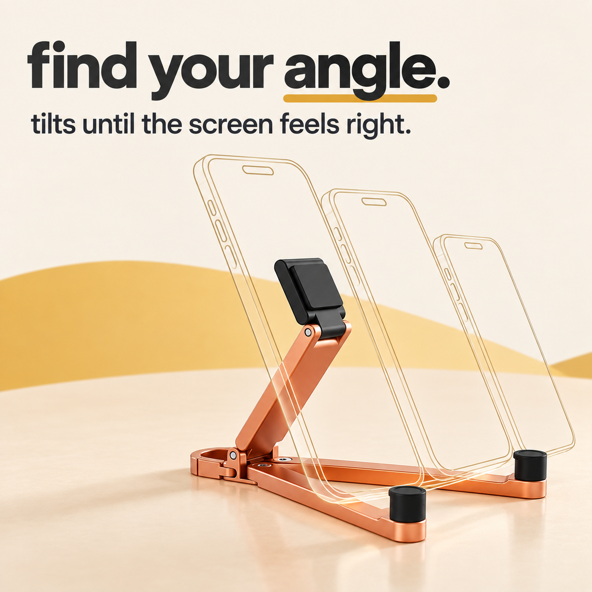 Klik™ | Keychain Phone Stand