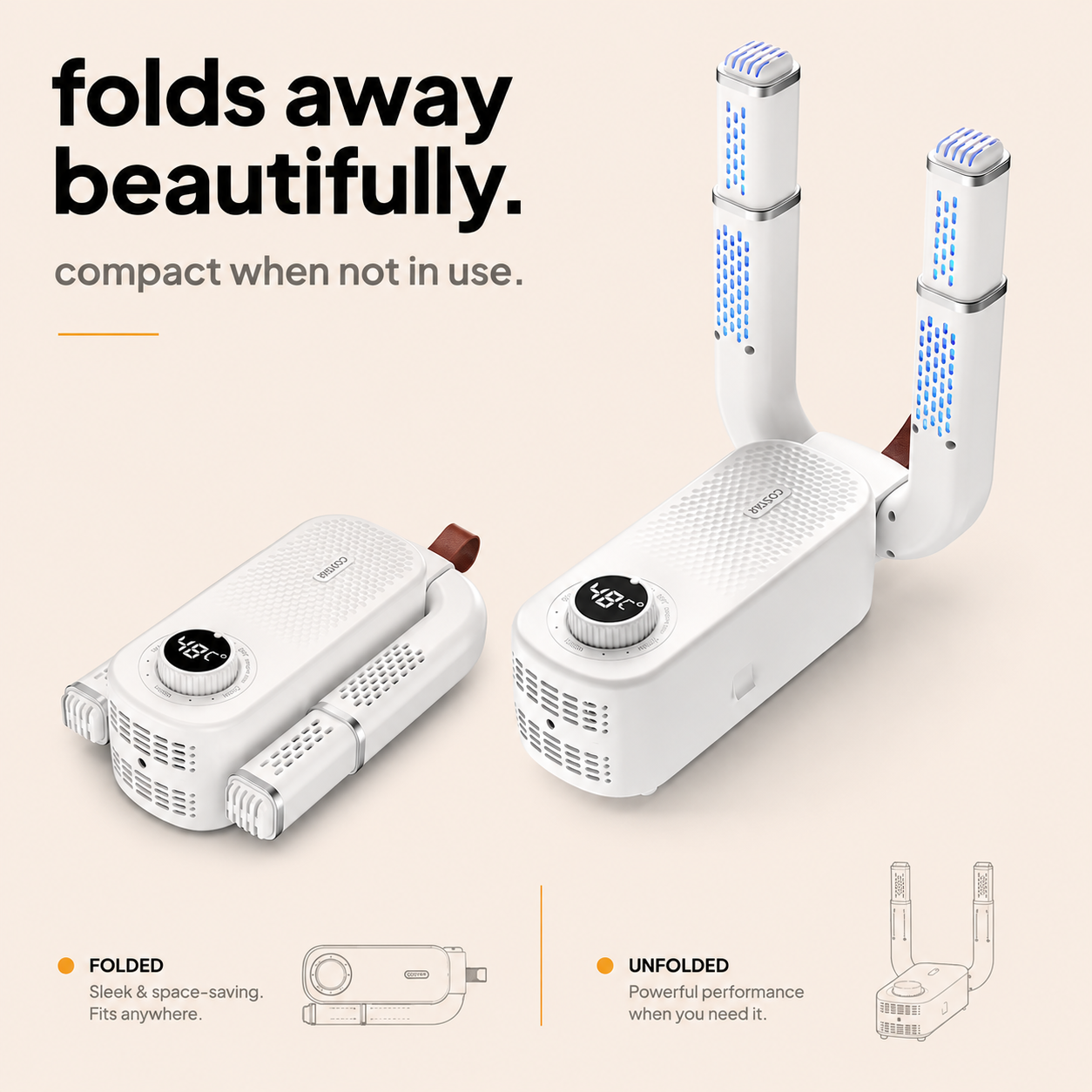 Drysy™ | Foldable Shoe Dryer