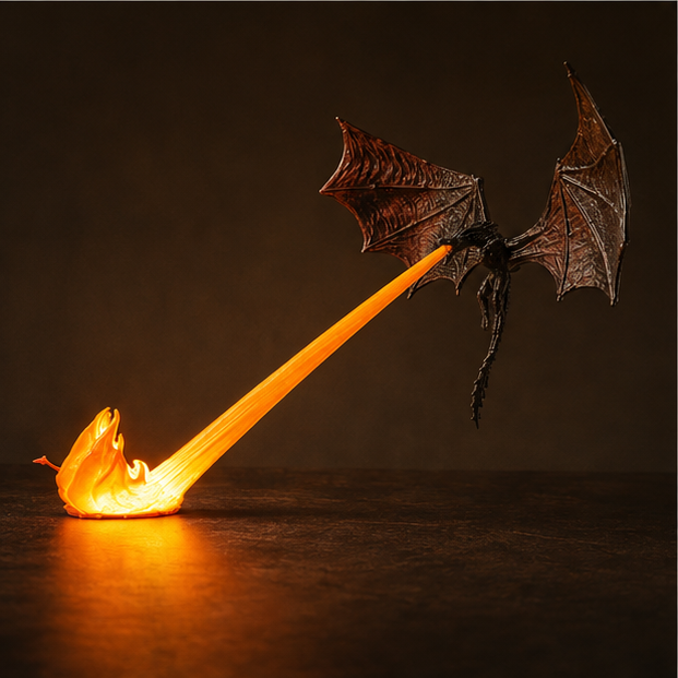 Draco | Dragon Flame Lamp